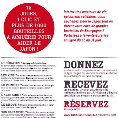 Bourgogne Solidarité Japon