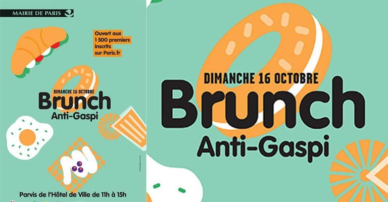 8 chefs cuisinent un Brunch anti-gaspi ce dimanche à Paris