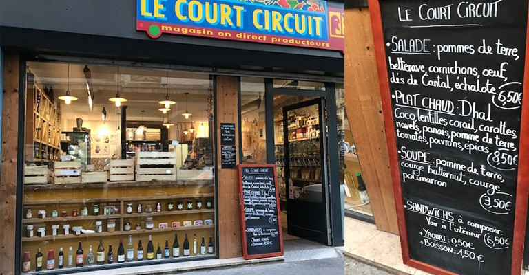 Le Court Circuit, nouvelle épicerie, table d'hôte, Paris 10